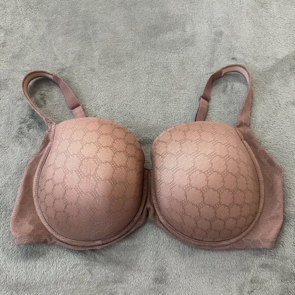 Soma Stunning Support Geo Lace Full Coverage Underwire Bra Women's 44DDD 44F - Picture 1 of 4